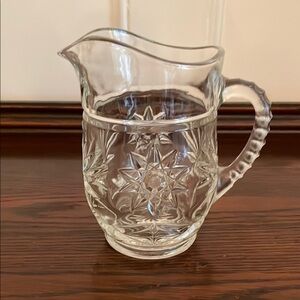 Vintage Glass Creamer